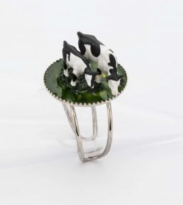 Mini cows - ring | Sieraad - Belinda Brama