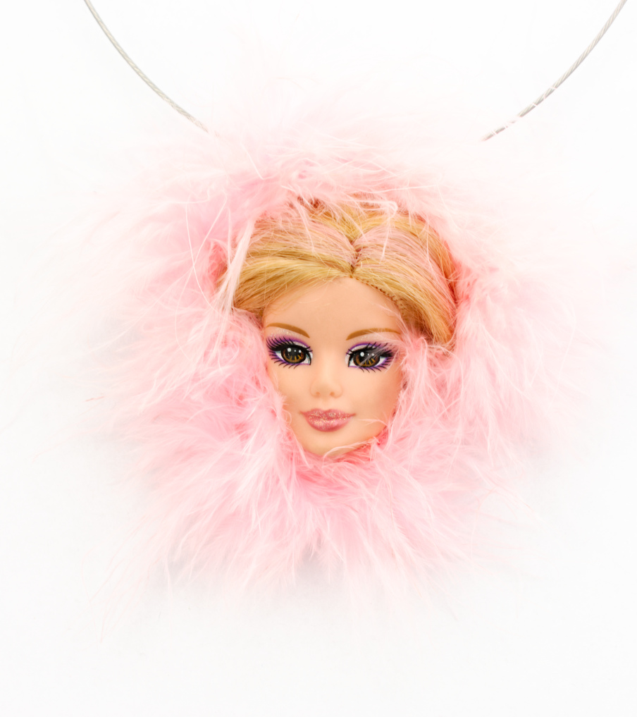 Pink barbie - hanger | Sieraad - Belinda Brama